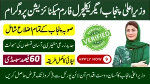 CM Punjab High-Tech Farm Mechanization Financing Program
